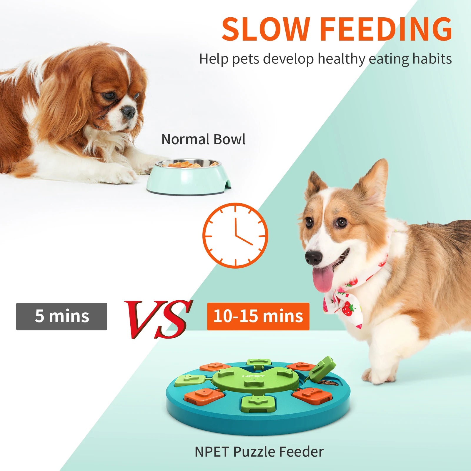 Dog Puzzle and Slow Feeder