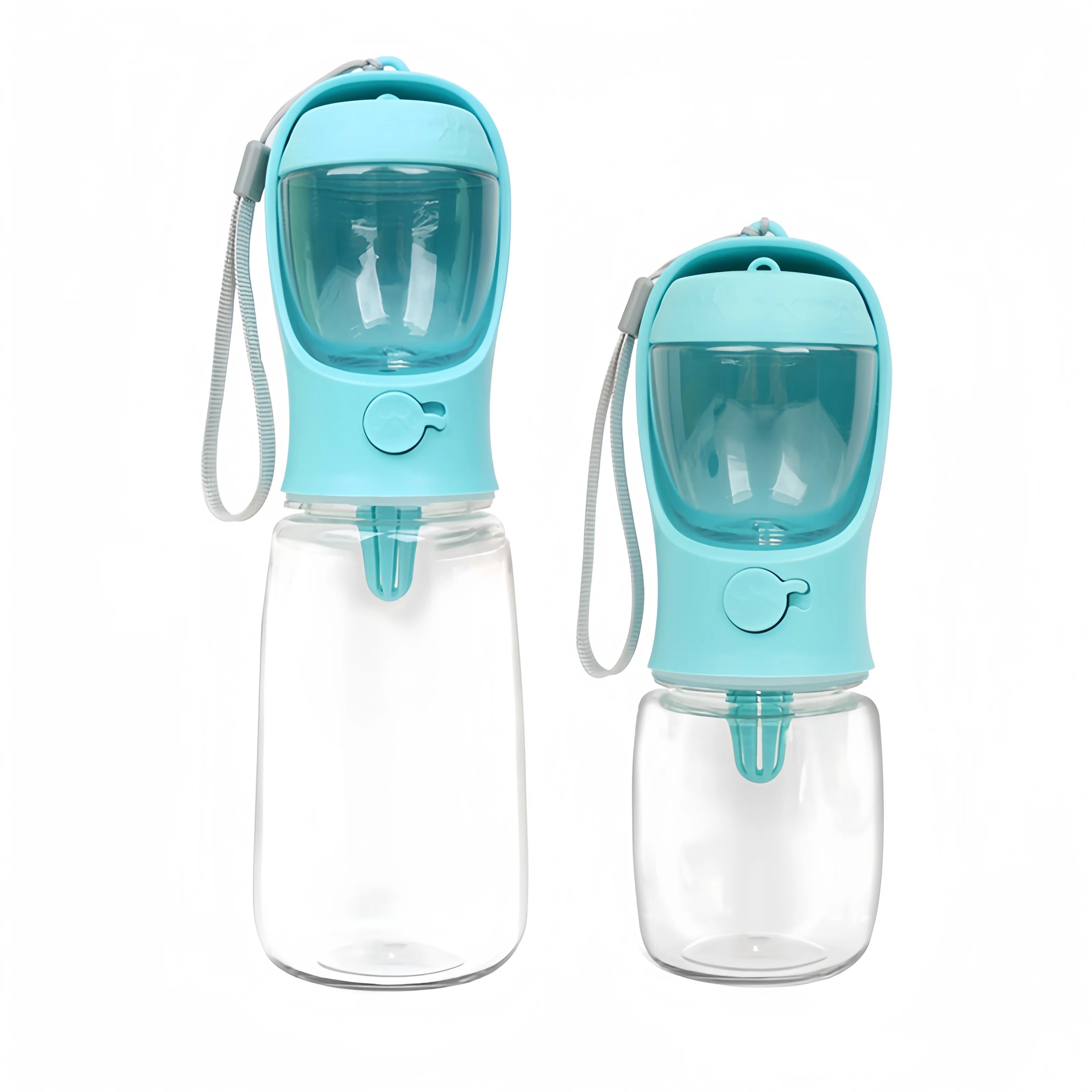 Portable Water Bottle with Food Container