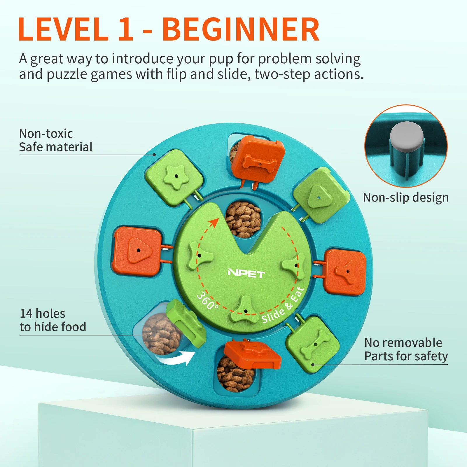 Dog Puzzle and Slow Feeder