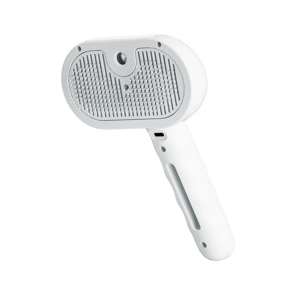 Rechargeable Steam Massage Grooming Brush
