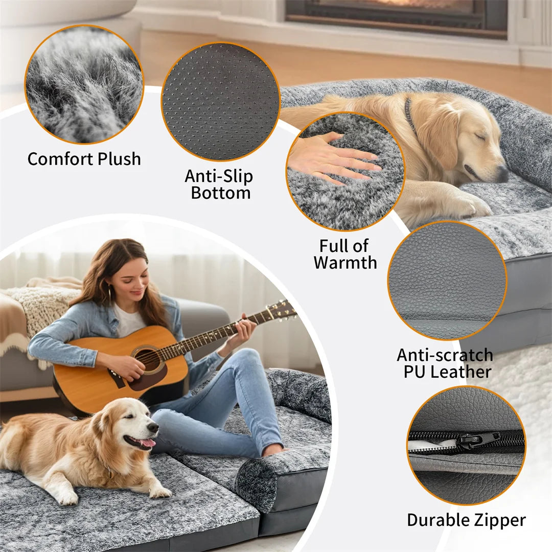 Human-Size Orthopedic Dog Bed